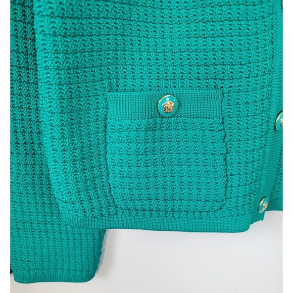 Talbots Kate Cardigan Size L Lapis - Picture 8 of 10